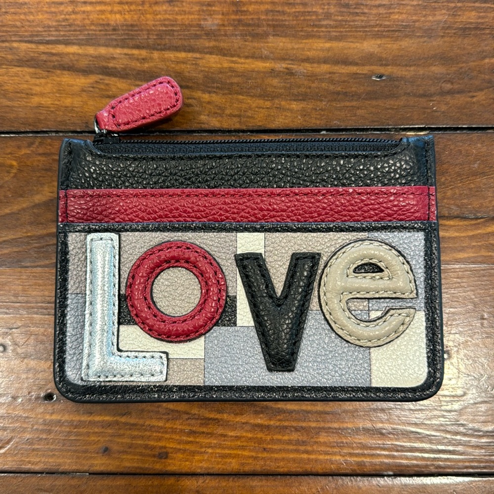 Brighton Love Patch Card Case